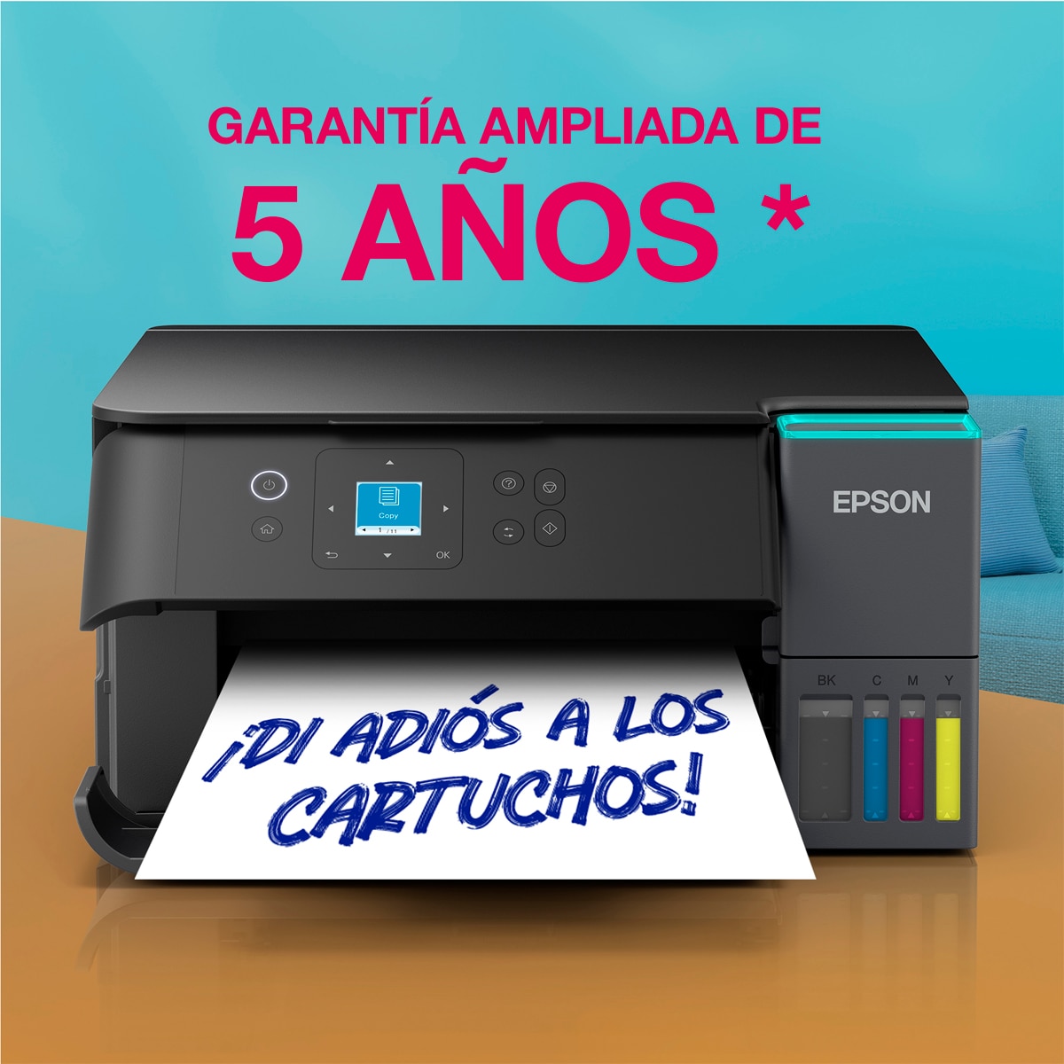 Impresora Multifunción Epson EcoTank ET-2950, Wi-Fi Negro-3