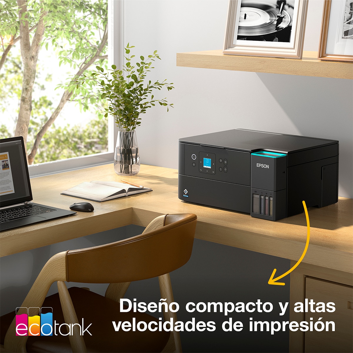 Impresora Multifunción Epson EcoTank ET-2950, Wi-Fi Negro-6