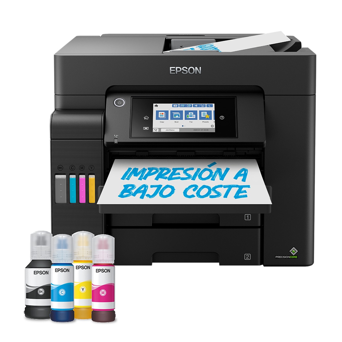 Imagen 0 de Impresora multifunción rellenable tinta Epson EcoTank ET-5805, A4, Wi-Fi, ADF