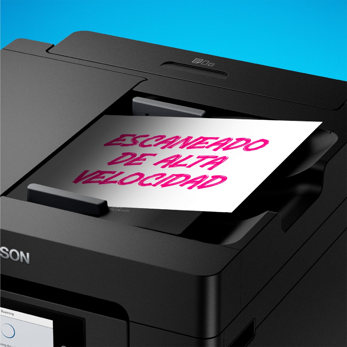 Impresora multifunción rellenable tinta Epson EcoTank ET-5805, A4, Wi-Fi, ADF Negro-5