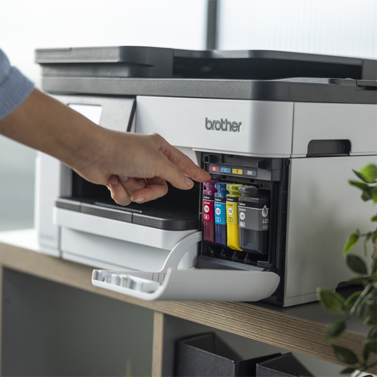 Impresora Multifunción Brother MFC-J5010DW - Blanco Blanco-6