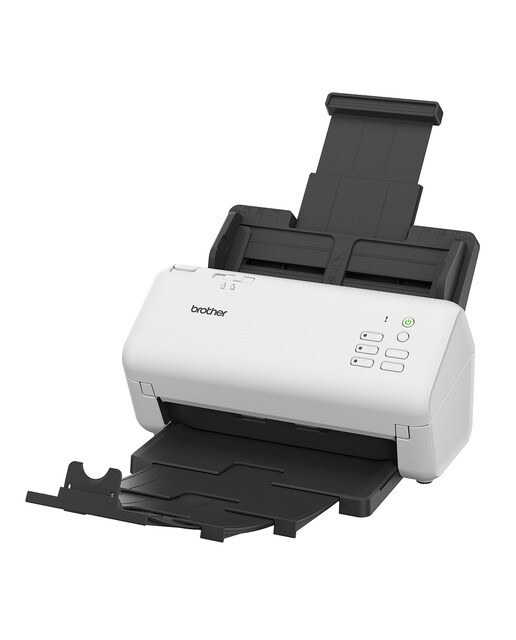 Escáner de sobremesa Brother ADS4300N con escaneado a doble cara y Ethernet Blanco-2