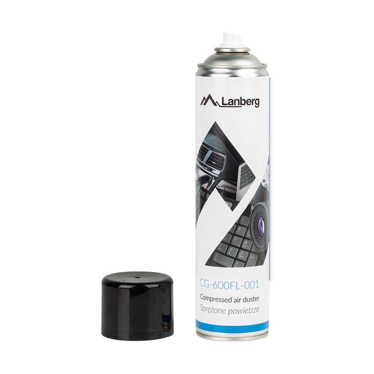 Aire comprimido Lanberg 600 ml Blanco-2