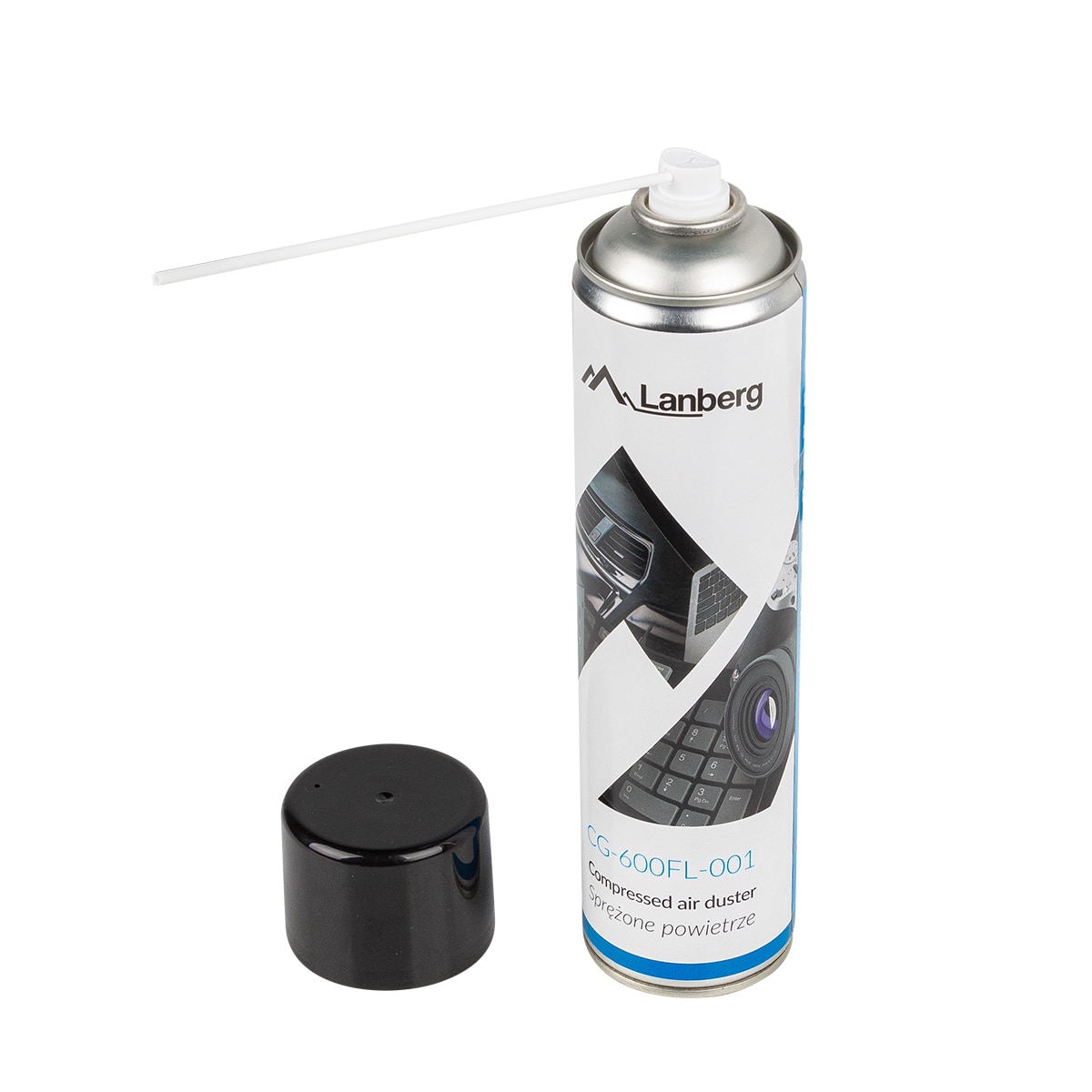 Aire comprimido Lanberg 600 ml Blanco-3