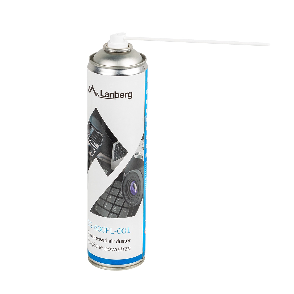 Aire comprimido Lanberg 600 ml Blanco-4