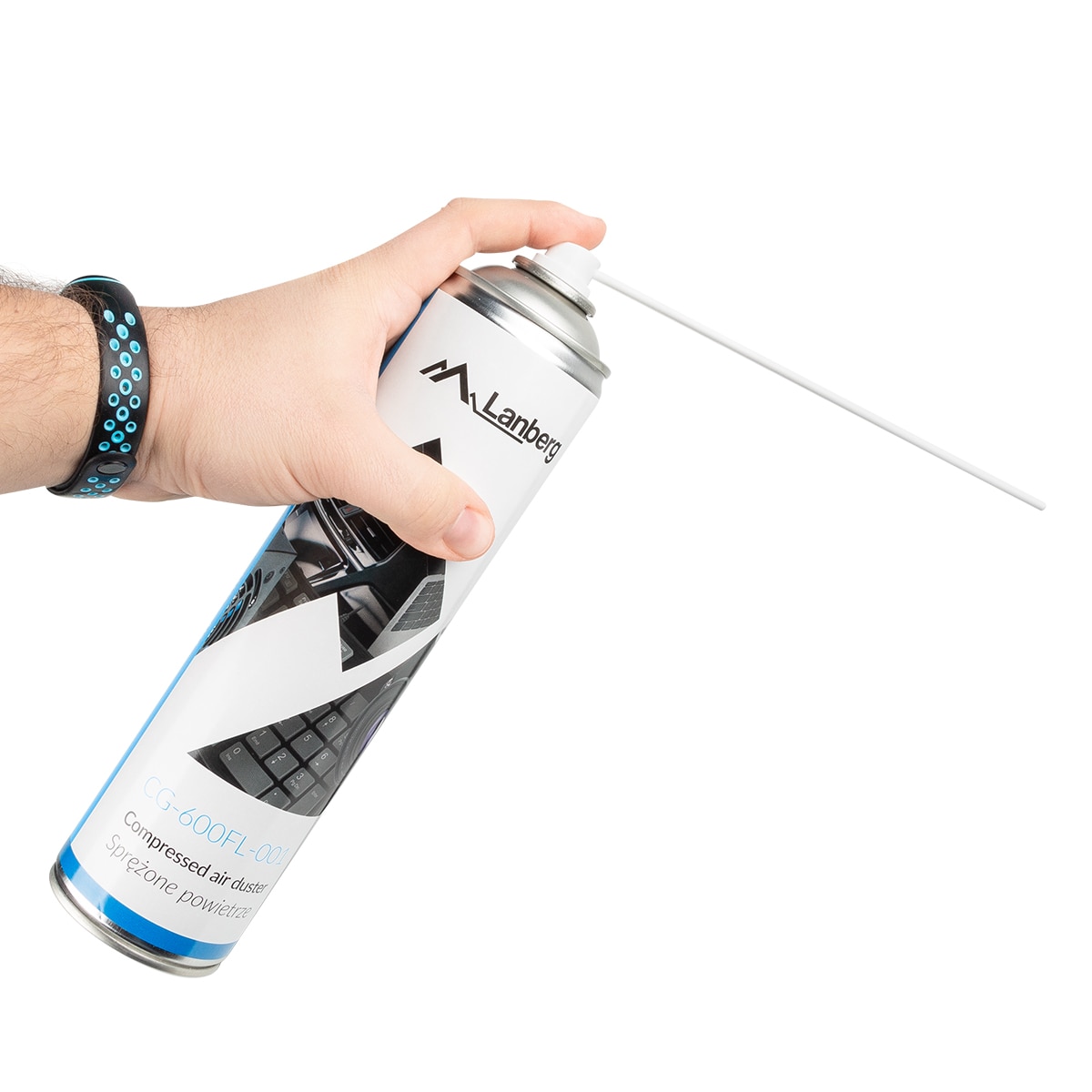 Aire comprimido Lanberg 600 ml Blanco-5