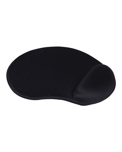 Alfombrilla para ratón con reposamuñecas TNB negra Negro-1