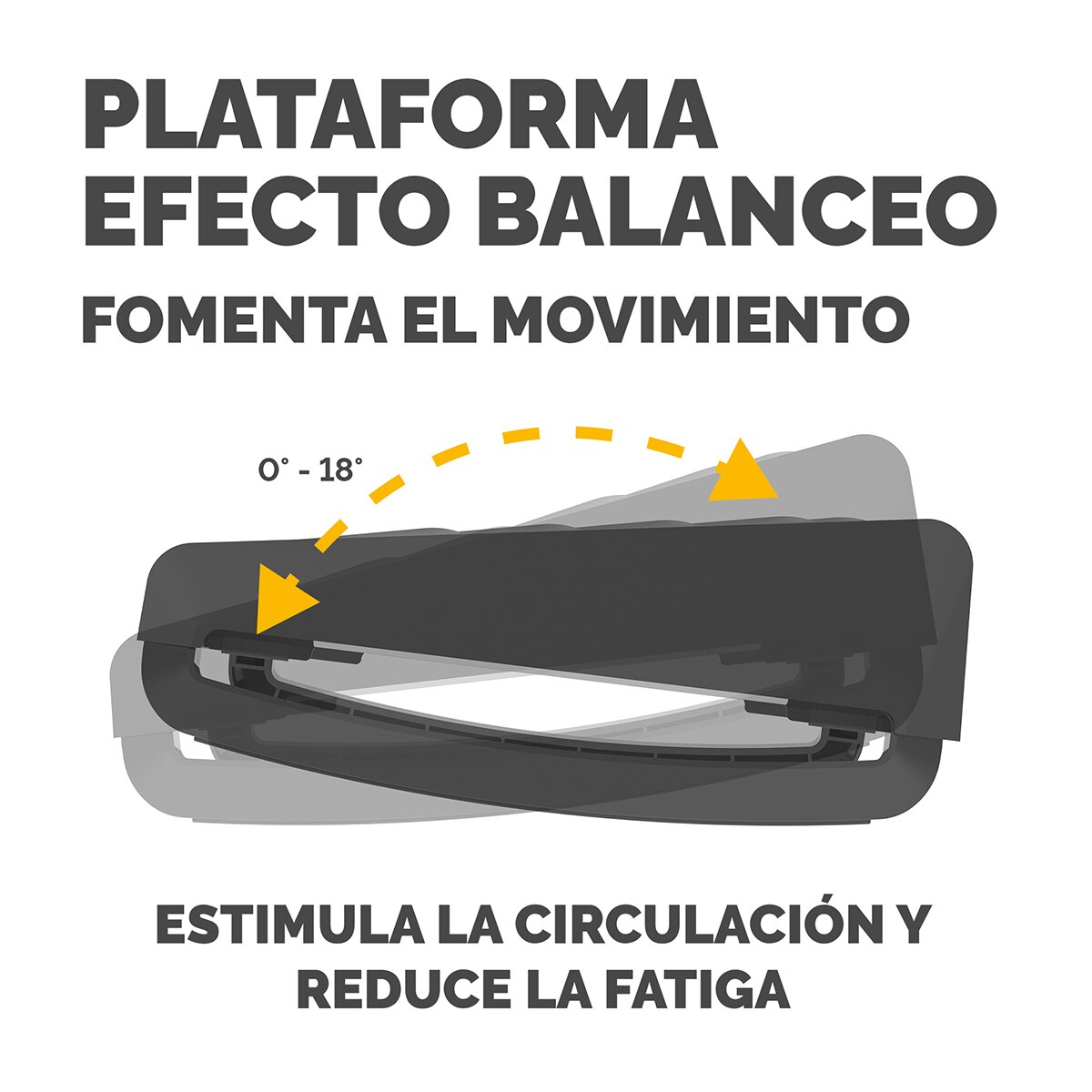 Reposapiés Ergonómico ajustable Fellowes Breyta, 100% reciclable Negro-3