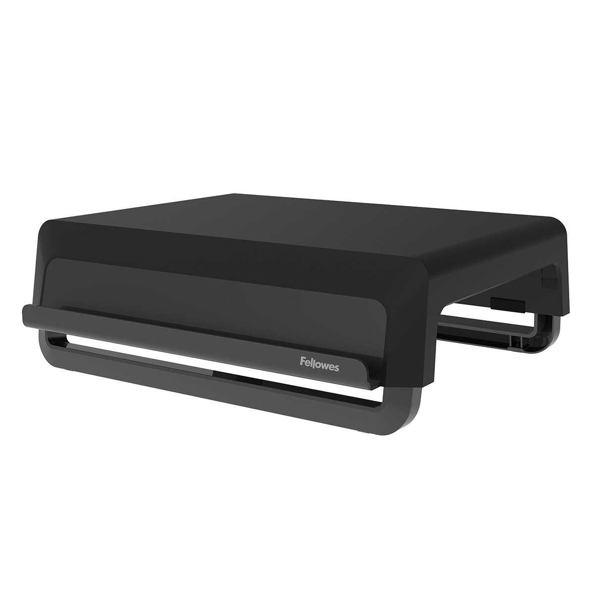 Soporte elevador para monitor Fellowes Breyta negro, 100% reciclable - Negro / Gris Negro / Gris-1