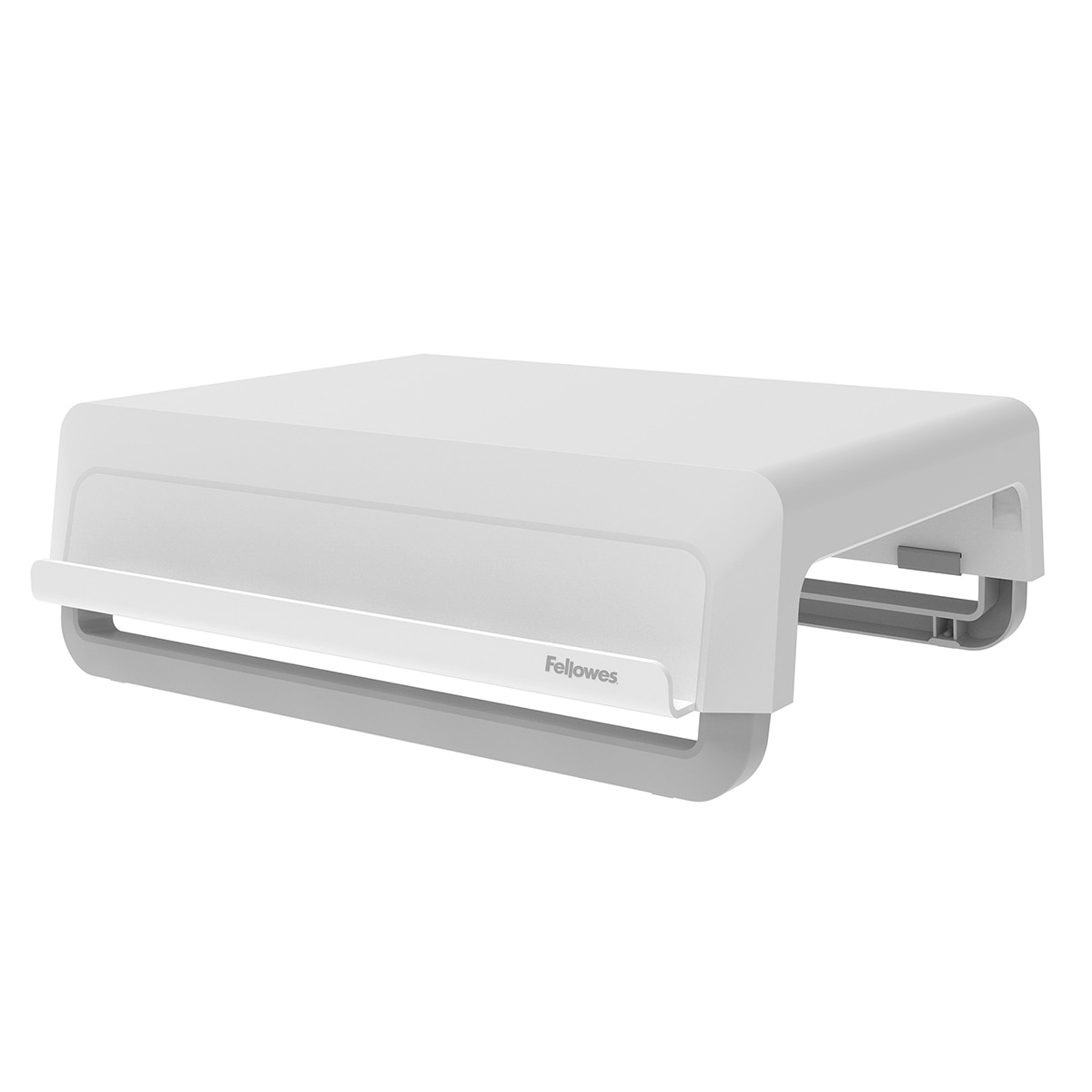 Soporte elevador para monitor Fellowes Breyta blanco, 100% reciclable Blanco / Gris-1