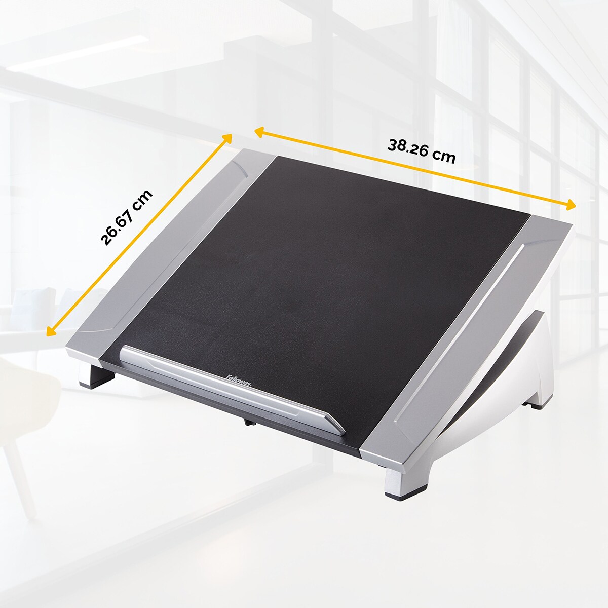 Soporte elevador para portátil Fellowes Office Suites Negro / Plata-4