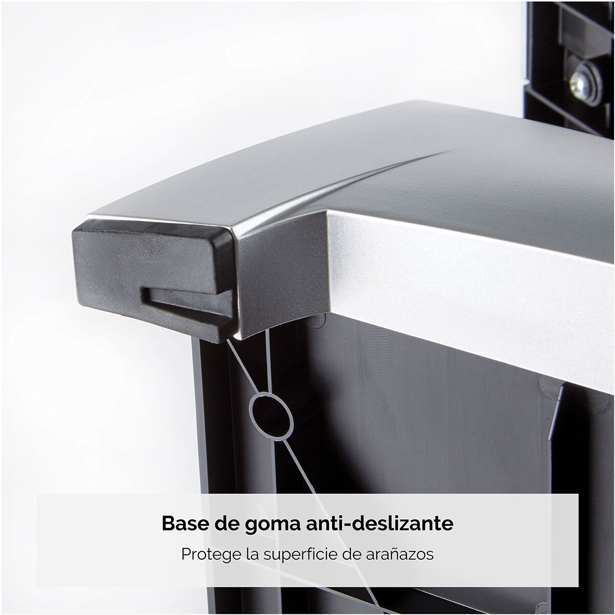 Soporte elevador para portátil Fellowes Office Suites Negro / Plata-5