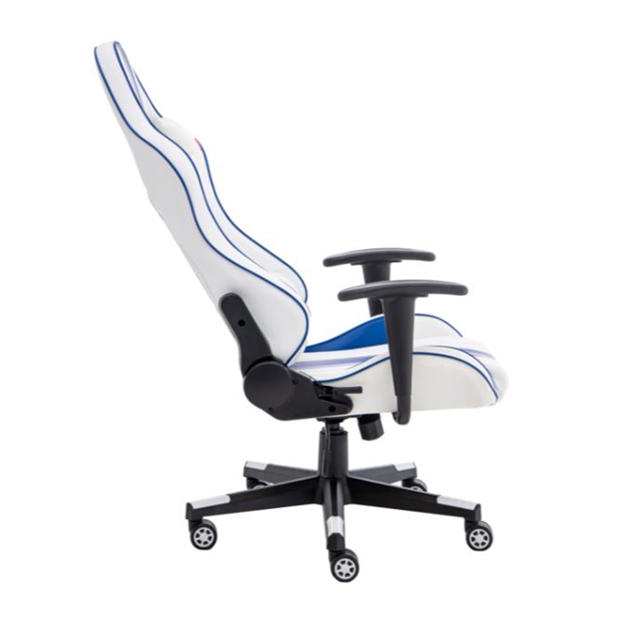 Silla Gaming Nasa Atlantis - Blanco / Azul Blanco / Azul-2