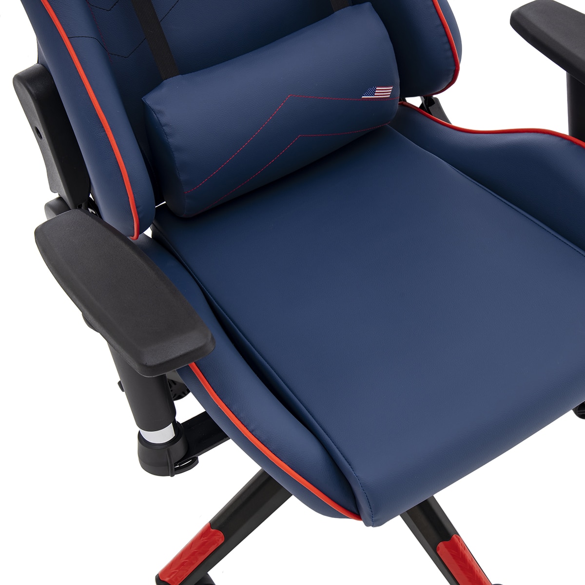 Silla Gaming Nasa Galactic - Negro / Rojo Negro / Rojo-6
