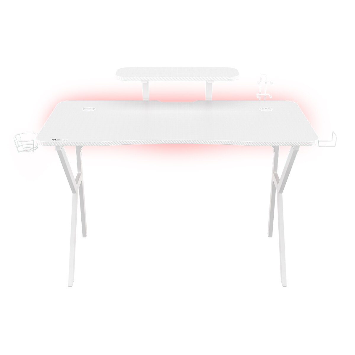 Mesa Gaming Genesis Holm 320 RGB - Blanco Blanco-2