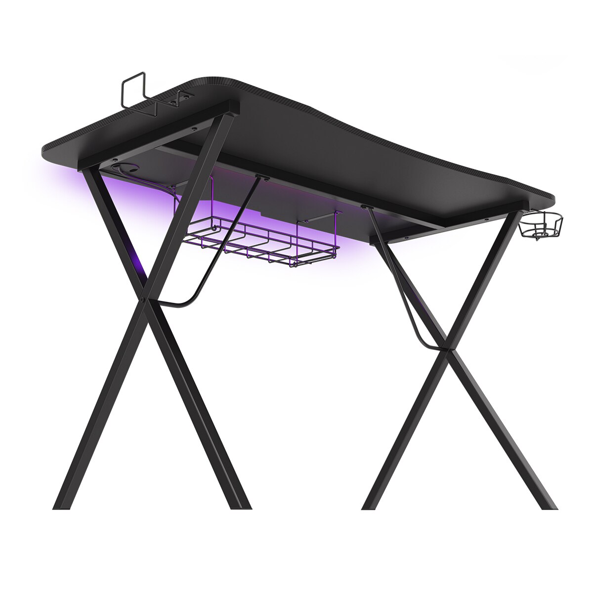 Mesa Gaming Genesis Holm 200 RGB - Negro Negro-6