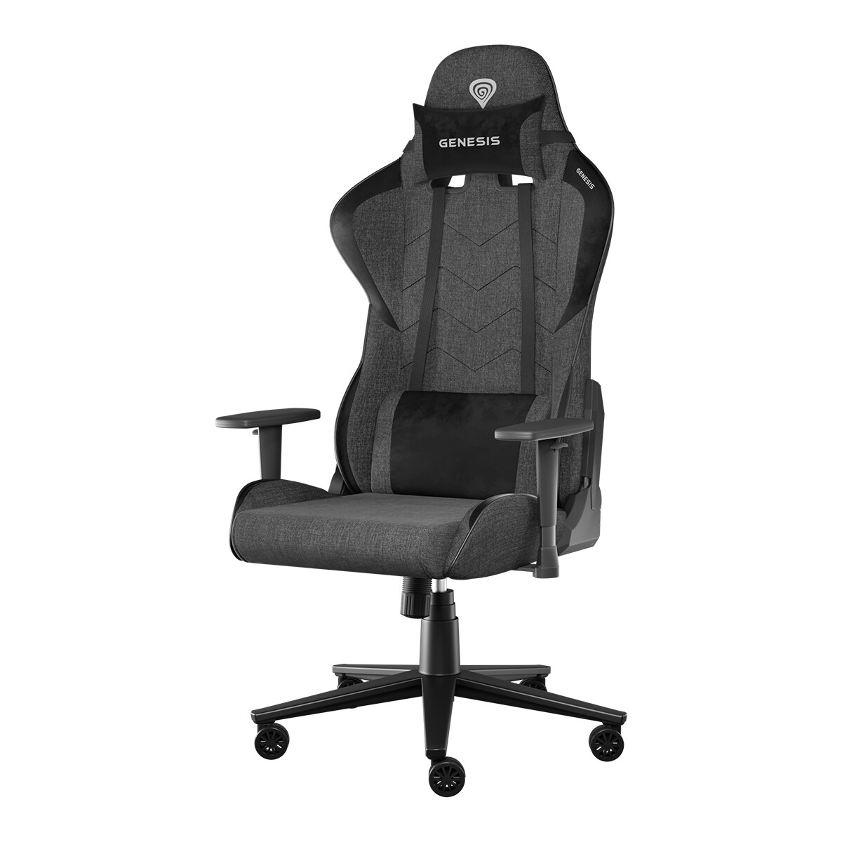 Silla Gaming Genesis Nitro 550 G2 negra Gris / Negro-3