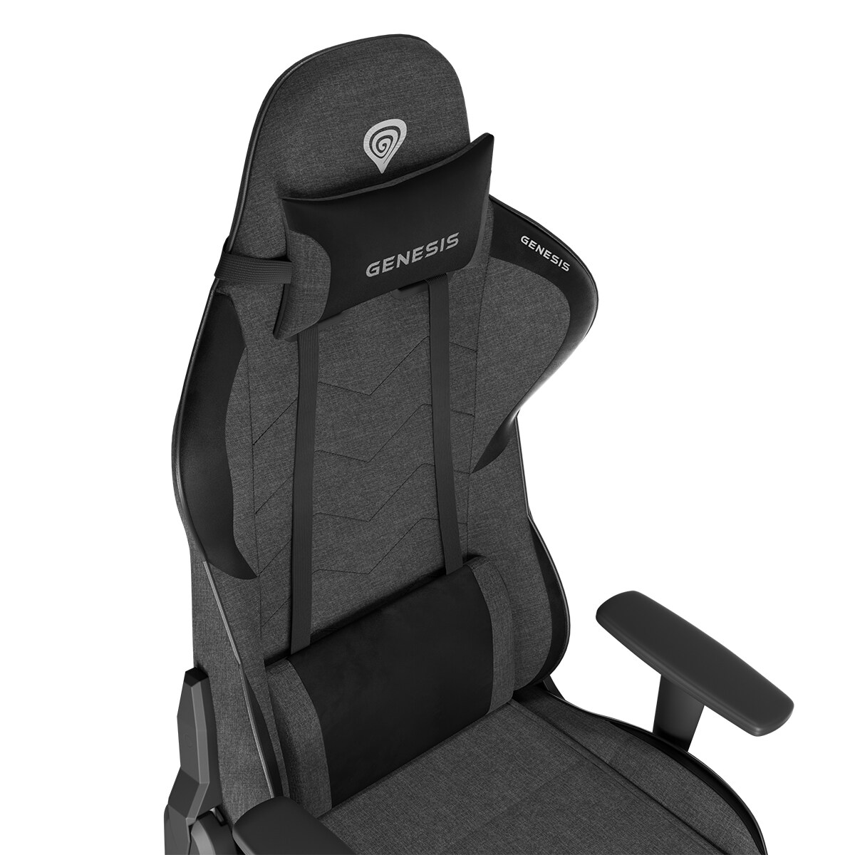 Silla Gaming Genesis Nitro 550 G2 negra Gris / Negro-15