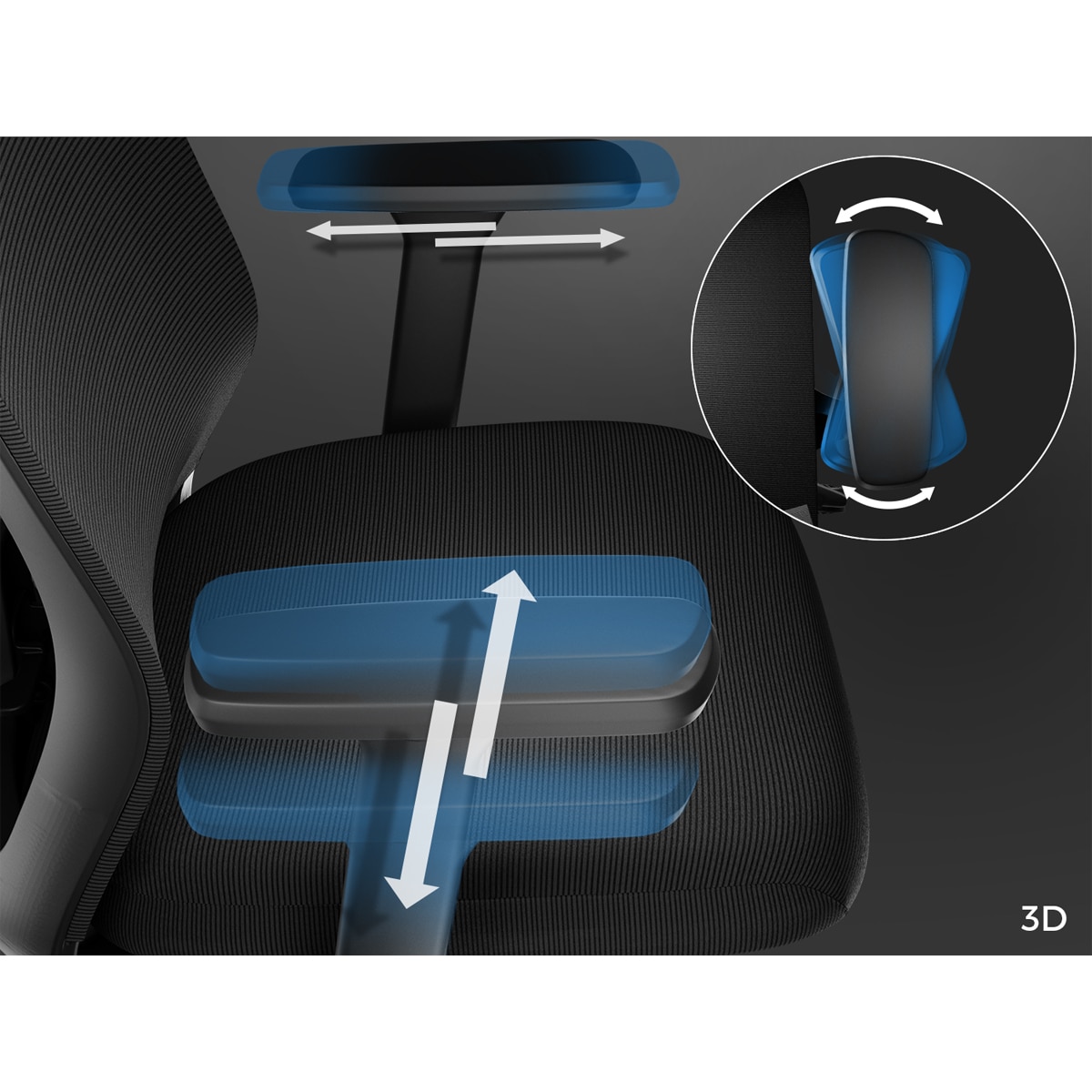 Silla Gaming Genesis Astat 200 G2 negra - Negro Negro-15