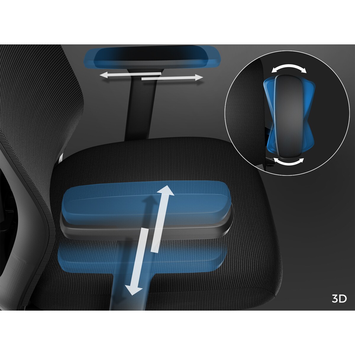 Silla Gaming Genesis Astat 200 G2 negra Negro-15