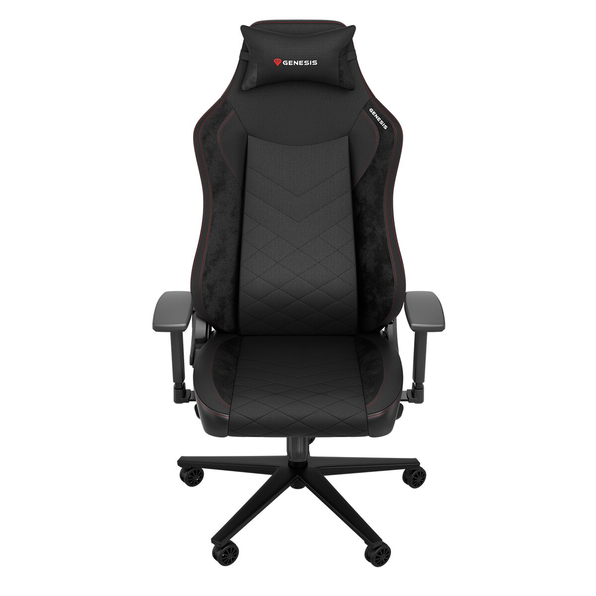 Silla Gaming Genesis Nitro 890 G2 negra - Negro Negro-2