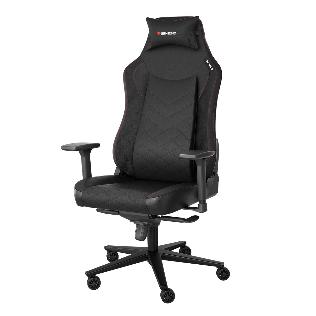 Silla Gaming Genesis Nitro 890 G2 negra - Negro Negro-3
