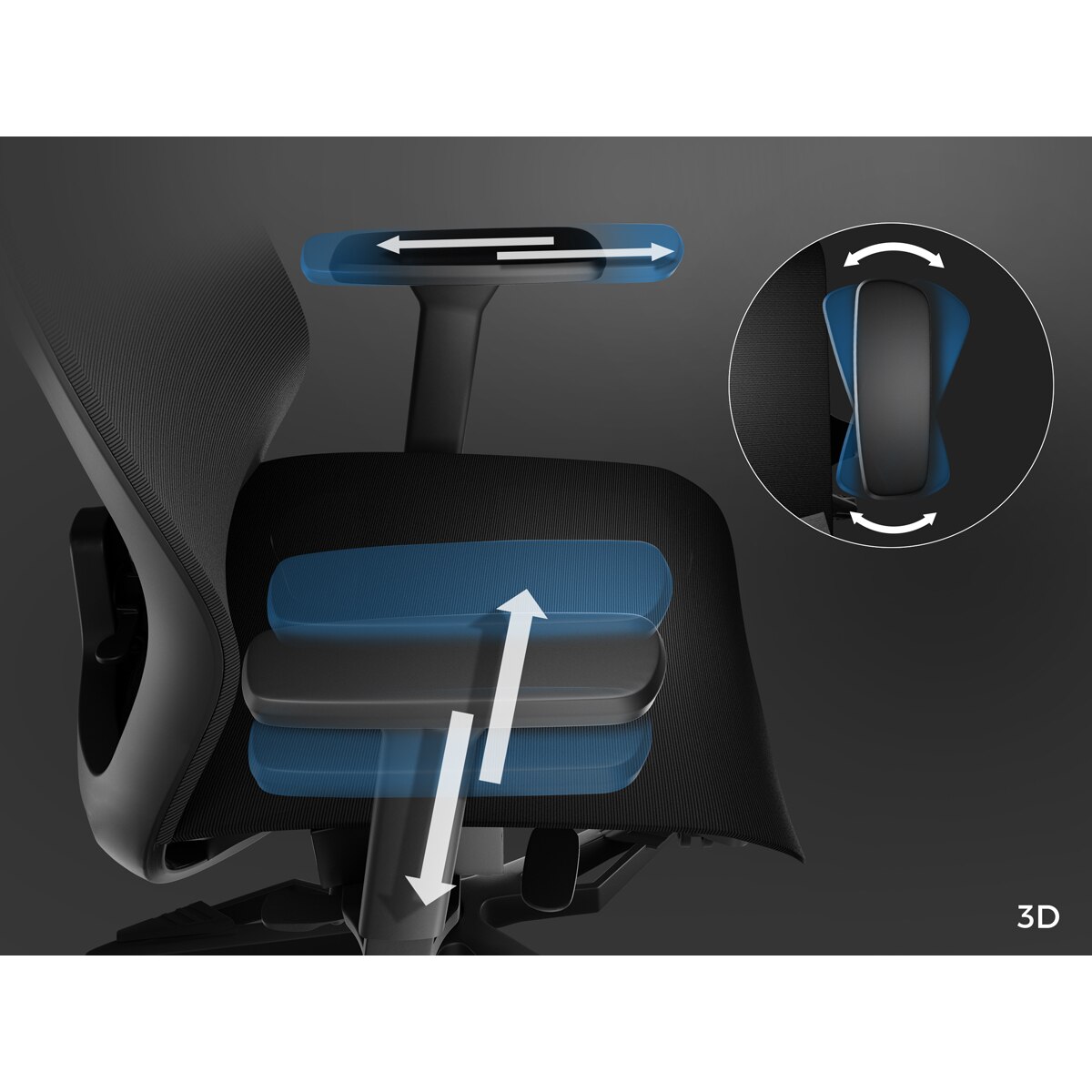 Silla Gaming Genesis Astat 700 G2 negra - Negro Negro-16