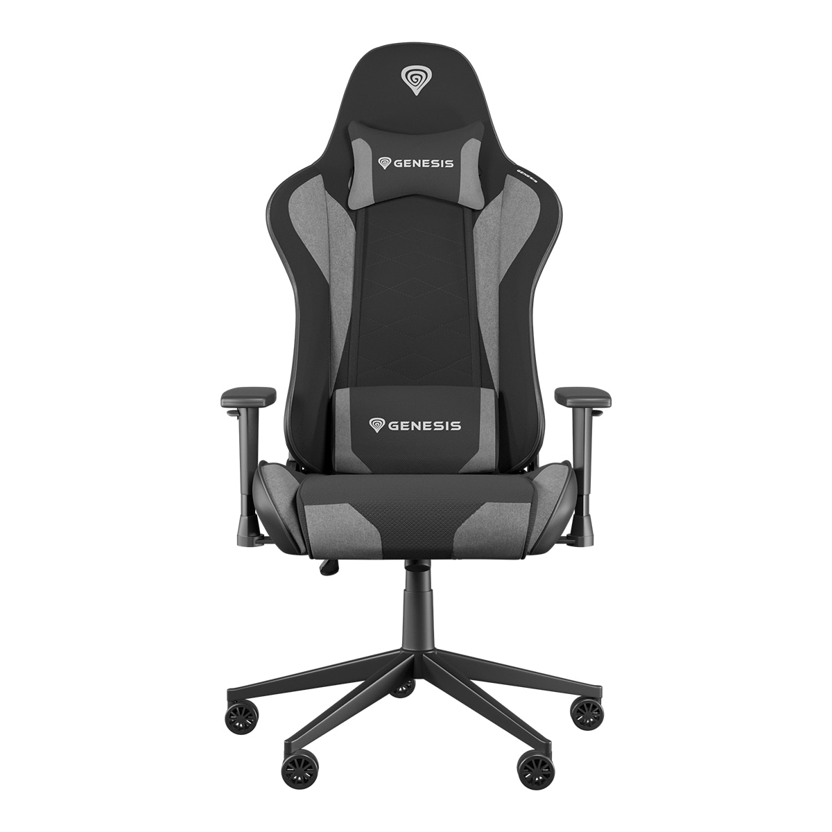 Silla Gaming Genesis Nitro 440 G2 negra - Negro / Gris Negro / Gris-2