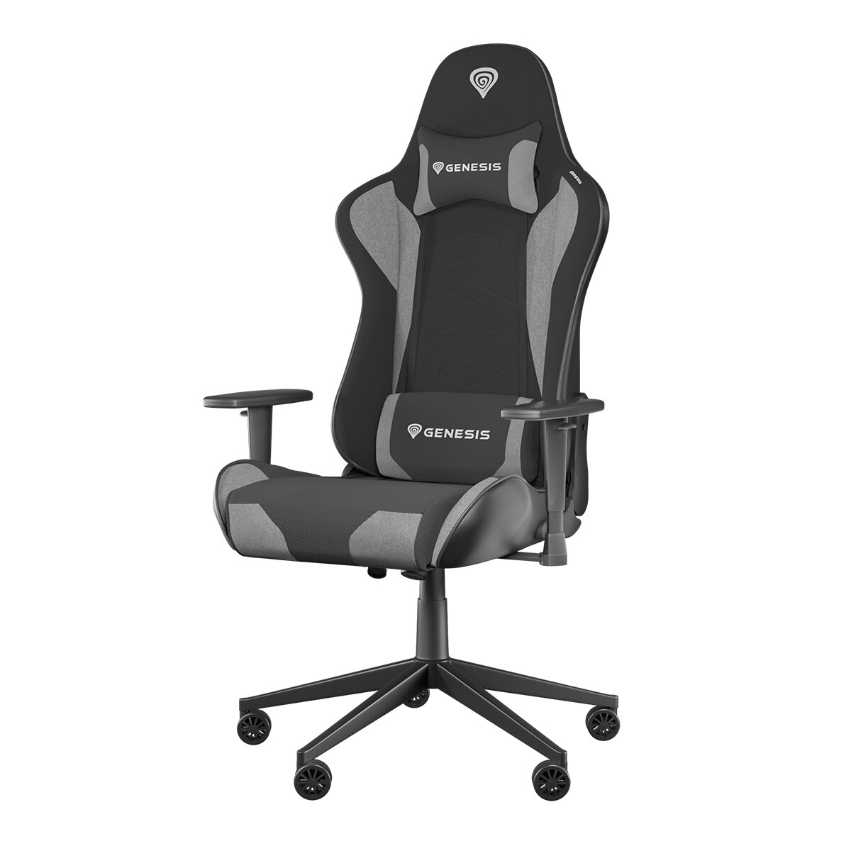 Silla Gaming Genesis Nitro 440 G2 negra - Negro / Gris Negro / Gris-3