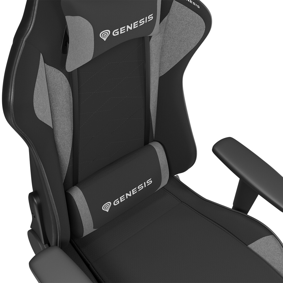 Silla Gaming Genesis Nitro 440 G2 negra - Negro / Gris Negro / Gris-13
