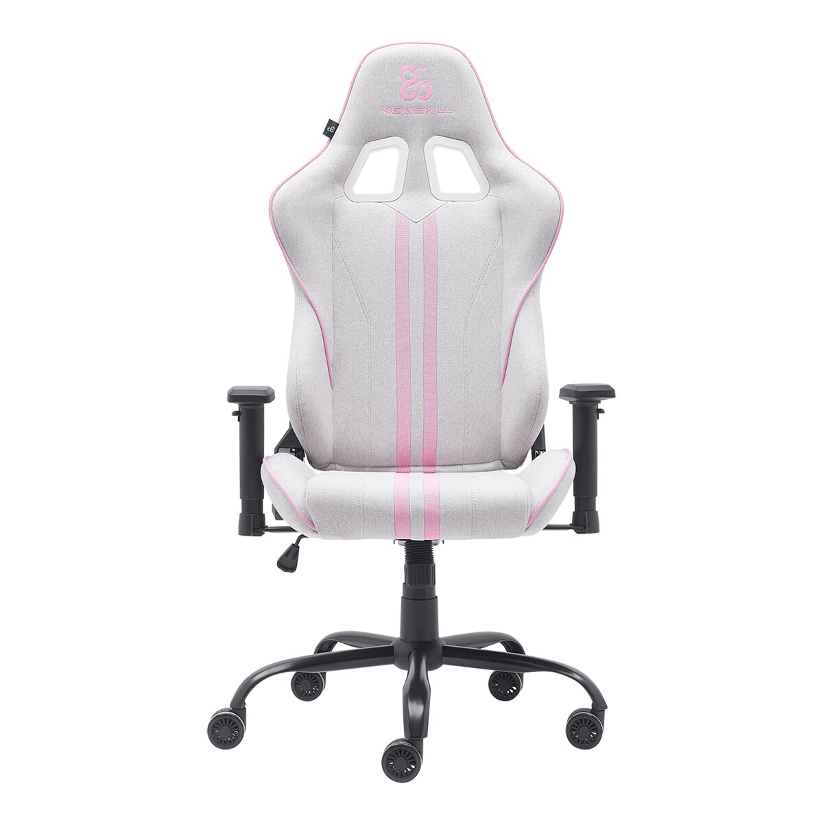 Silla Gaming ergonómica Newskill Kitsune V2 - Blanco / Rosa Blanco / Rosa-7