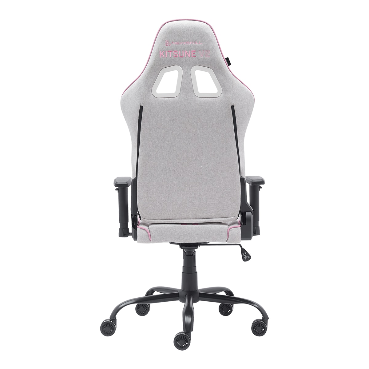 Silla Gaming ergonómica Newskill Kitsune V2 - Blanco / Rosa Blanco / Rosa-9