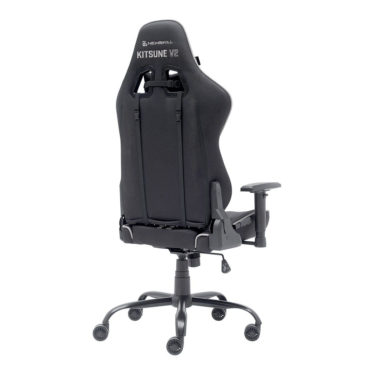 Silla Gaming ergonómica Newskill Kitsune V2 - Negro / Gris Negro / Gris-3