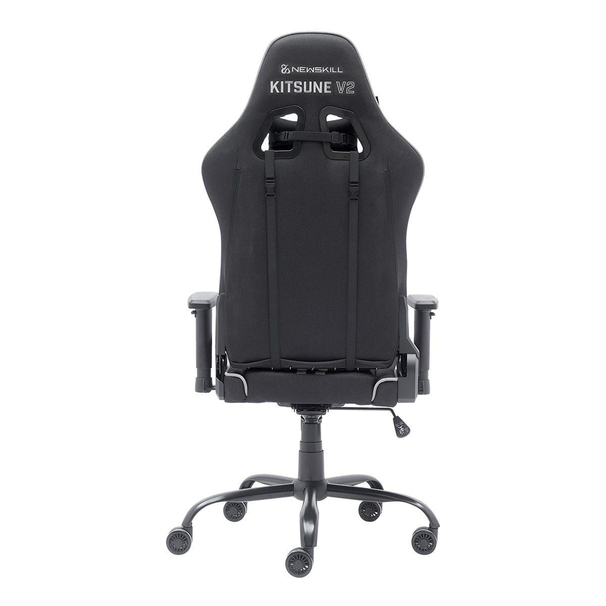 Silla Gaming ergonómica Newskill Kitsune V2 - Negro / Gris Negro / Gris-4