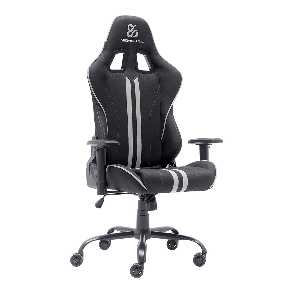 Silla Gaming ergonómica Newskill Kitsune V2 - Negro / Gris Negro / Gris-8