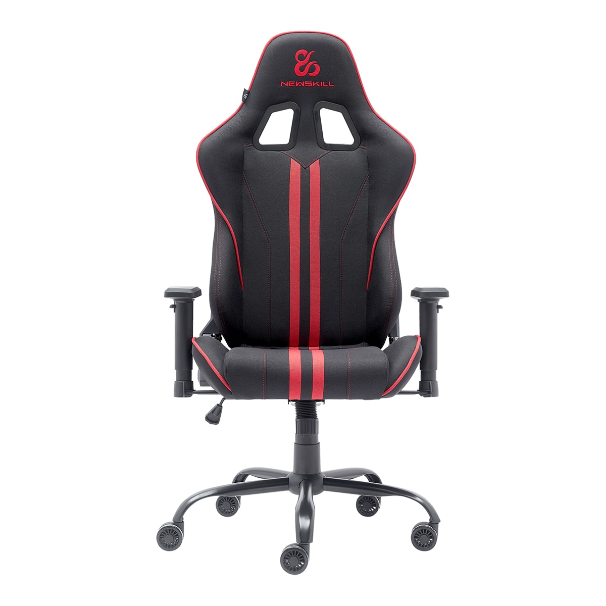 Silla Gaming ergonómica Newskill Kitsune V2 - Negro / Rojo Negro / Rojo-7