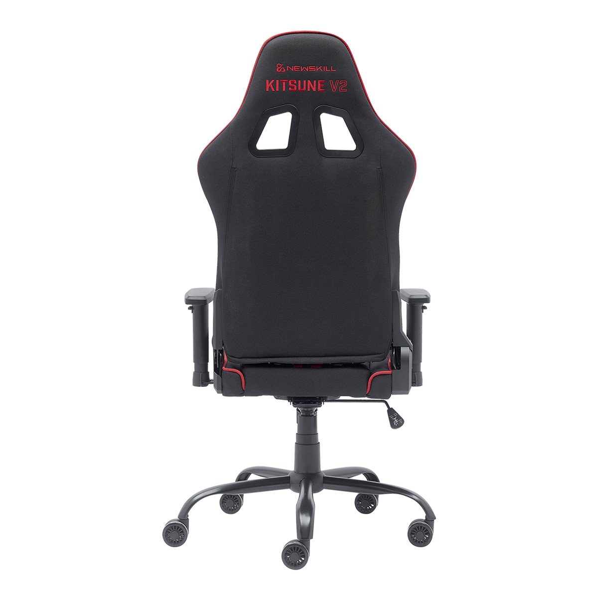 Silla Gaming ergonómica Newskill Kitsune V2 - Negro / Rojo Negro / Rojo-10