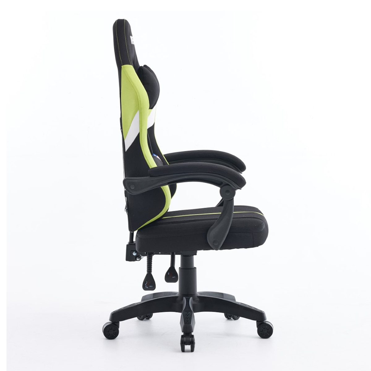 Silla gaming NASA Saturn Pro - Negro / Verde Negro / Verde-5