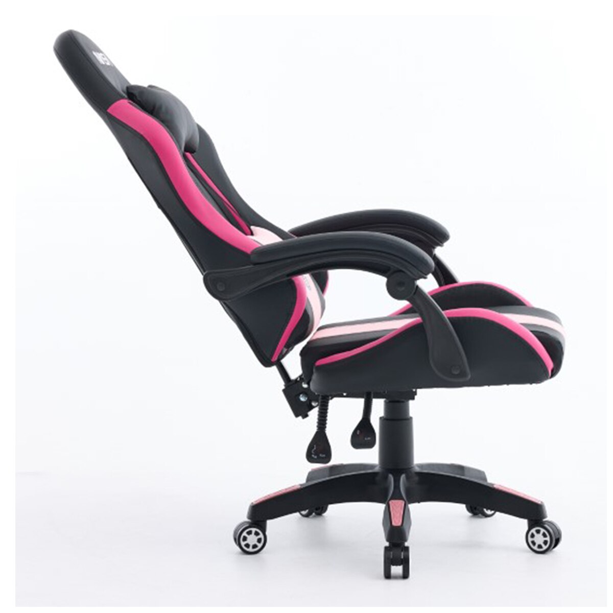 Silla gaming NASA Spirit - Negro / Rosa Negro / Rosa-3