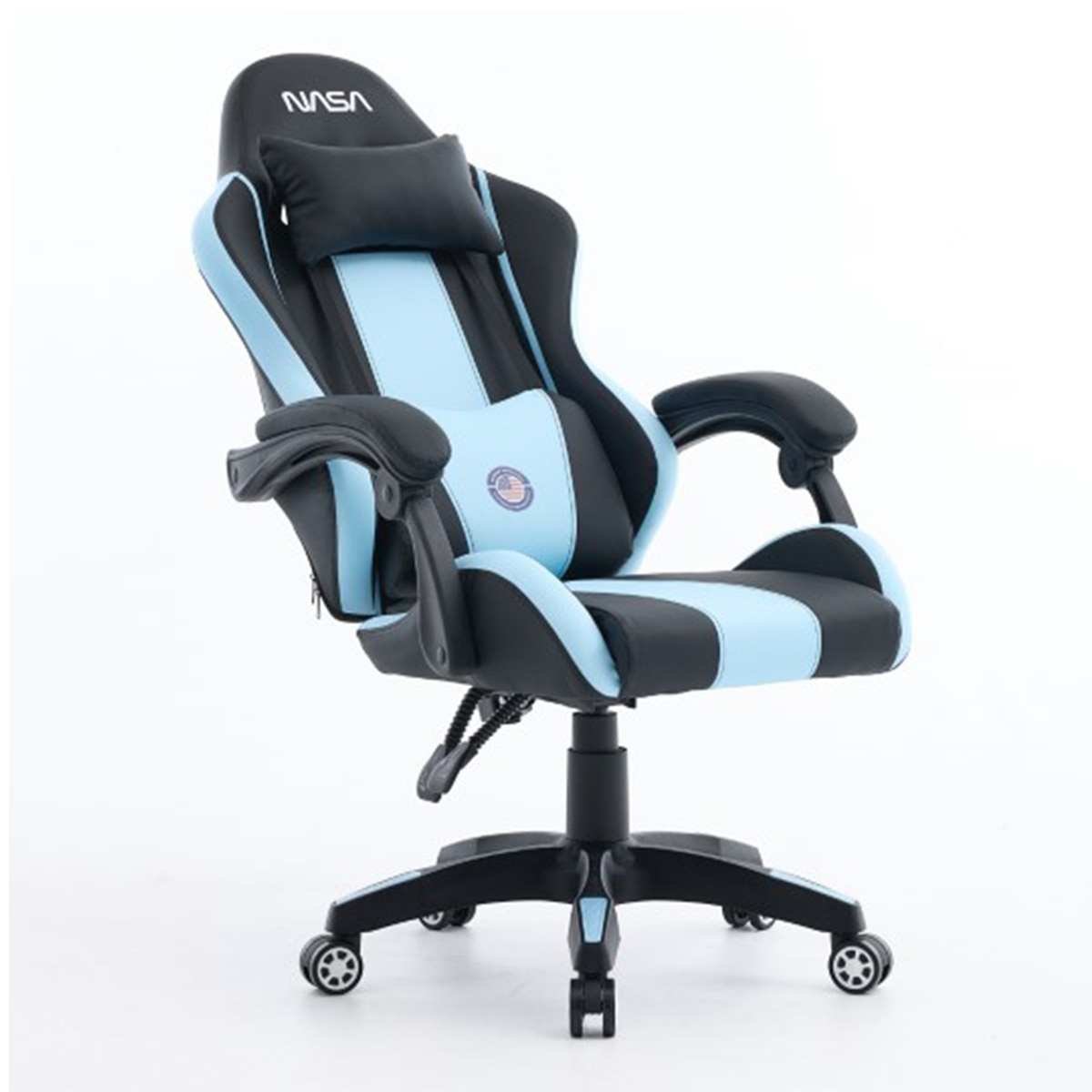 Silla gaming NASA Spirit - Negro / Azul claro Negro / Azul claro-3