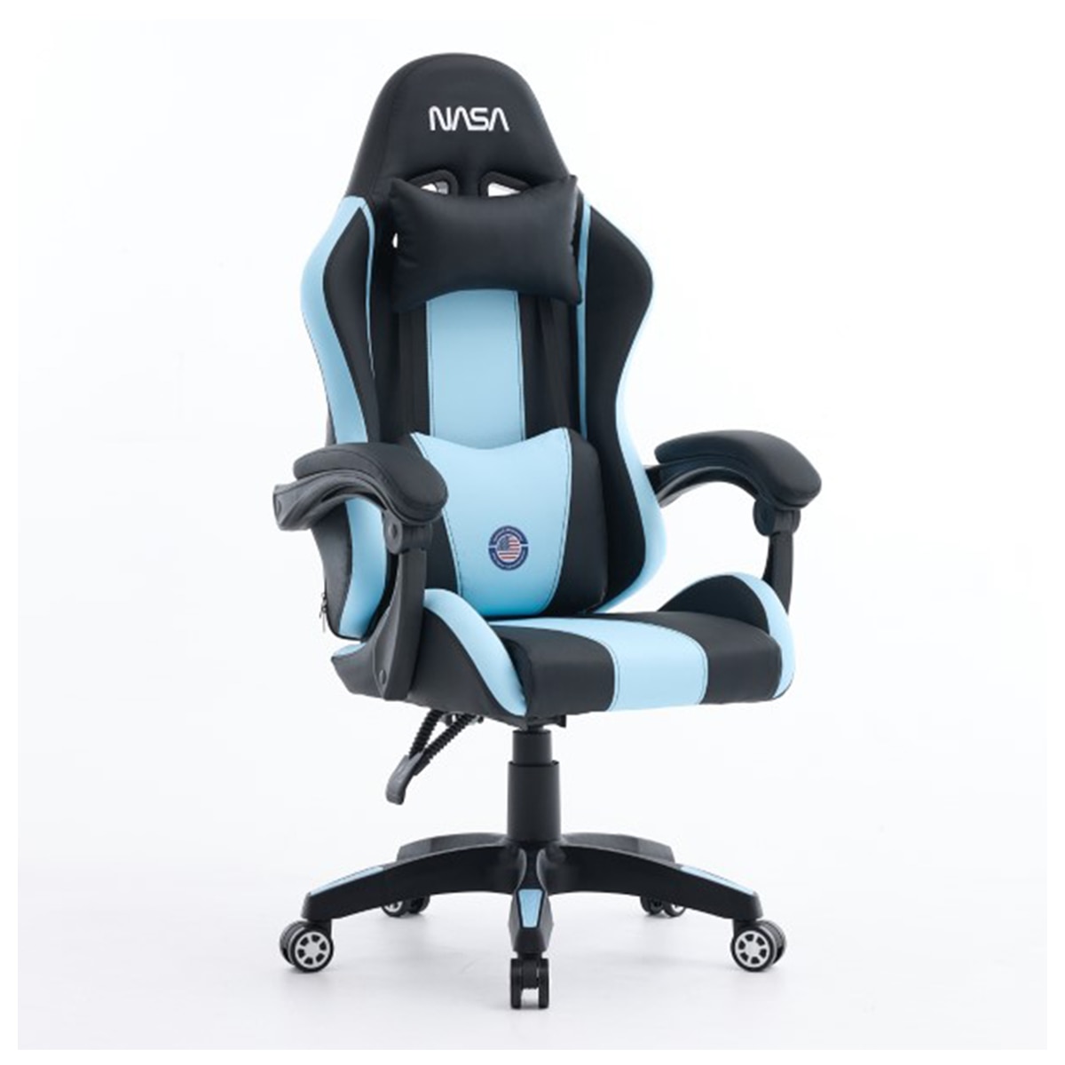 Silla gaming NASA Spirit - Negro / Azul claro Negro / Azul claro-5