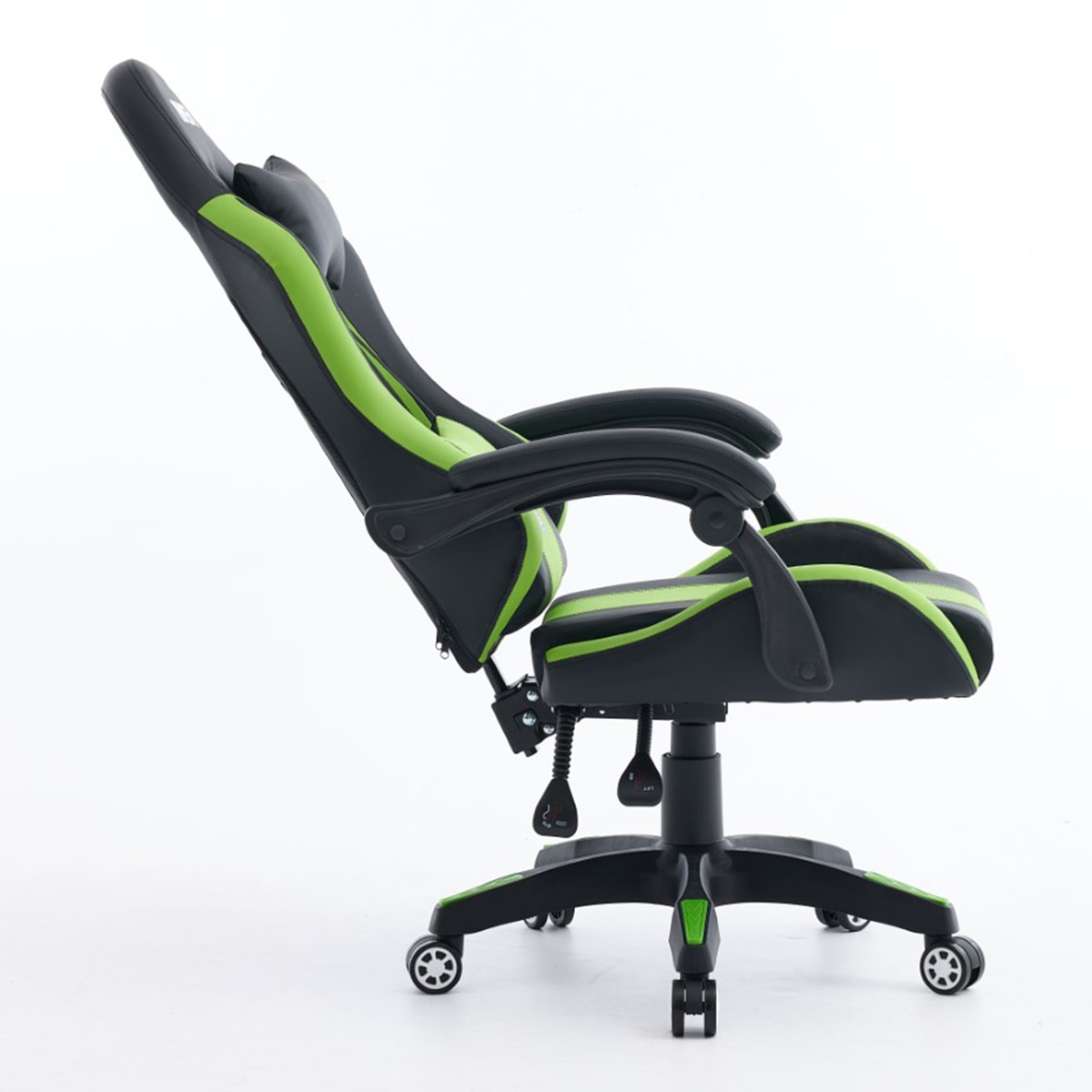 Silla gaming NASA Spirit - Negro / Verde Negro / Verde-2