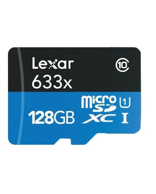 Tarjeta de Memoria MicroSDXC Lexar 633x 128GB, Clase 10, A1, U3, V30 1
