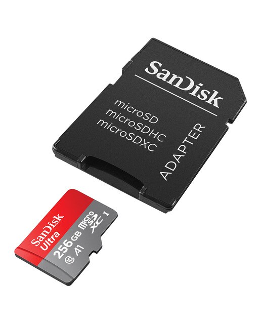 Cartão de Memória SanDisk Ultra MicroSDXC 256GB Vermelho / Cinzento-4