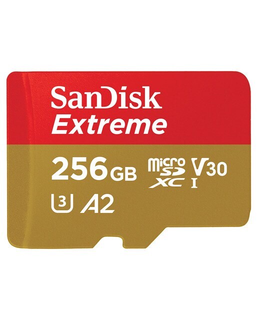 Tarjeta de memoria SanDisk Extrem MicroSDXC 256GB