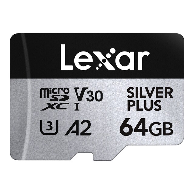 Imagen 0 de Tarjeta de memoria Lexar MicroSD Silver 64GB