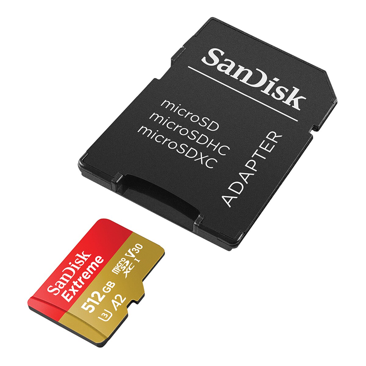 Imagen 3 de Tarjeta de memoria SanDisk Extreme microSDXC UHS-I de 512GB - Rojo Rojo