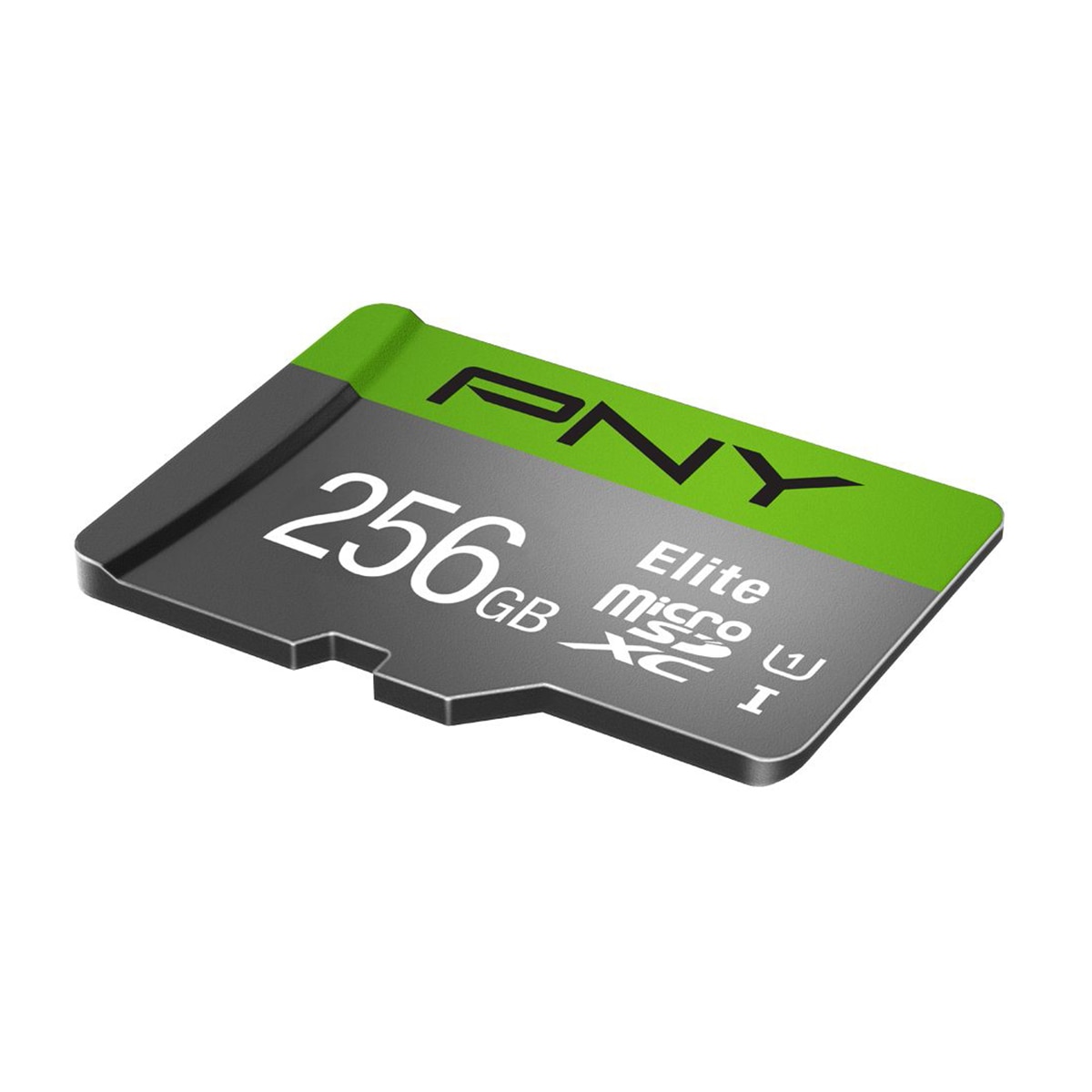 Tarjeta de memoria MicroSD PNY Elite 256GB Gris / Verde-3