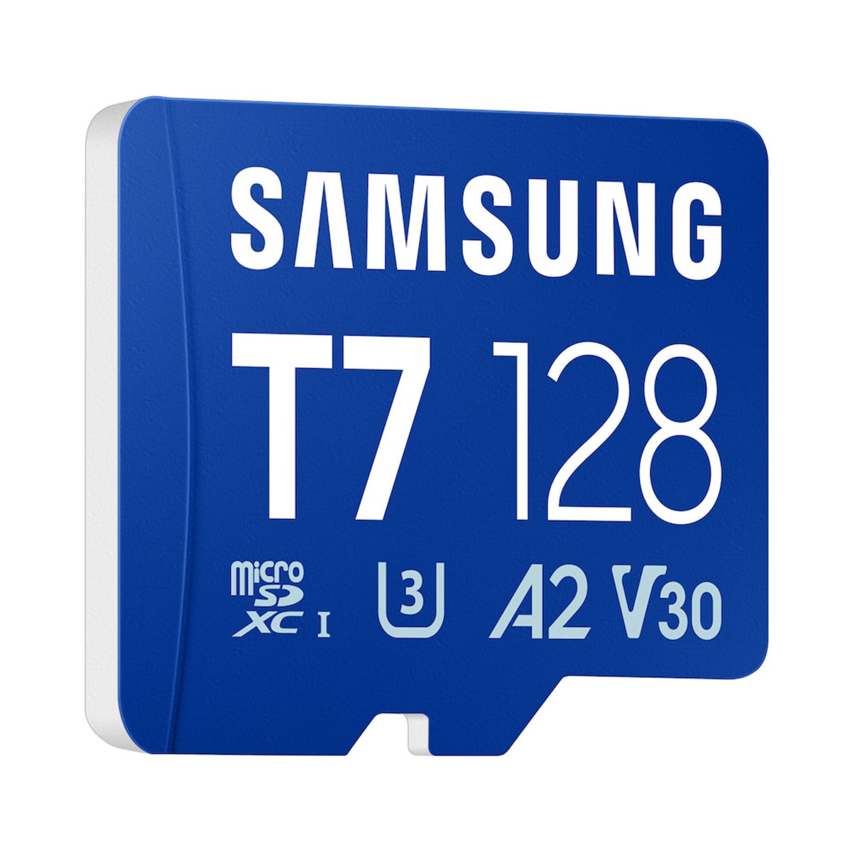 Tarjeta de memoria Samsung MicroSD T7 128 GB, Clase 10, V30 Azul-2