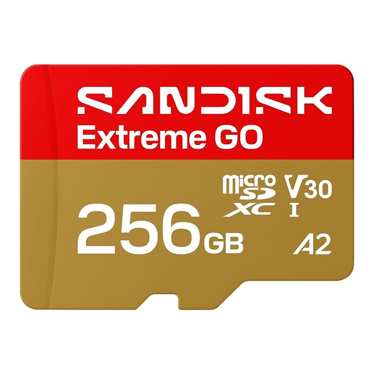 Sandisk - Tarjeta de memoria MicroSDXC Sandisk Extreme GO 256GB.